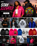 E8C Stay Elevated Windbreaker Jacket